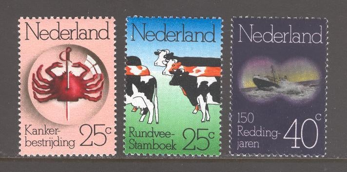 320 - Nederland nvph 1052/1054 postfris , Gelegenheidszegels, Postzegels en Munten, Verzenden, Na 1940, Postfris
