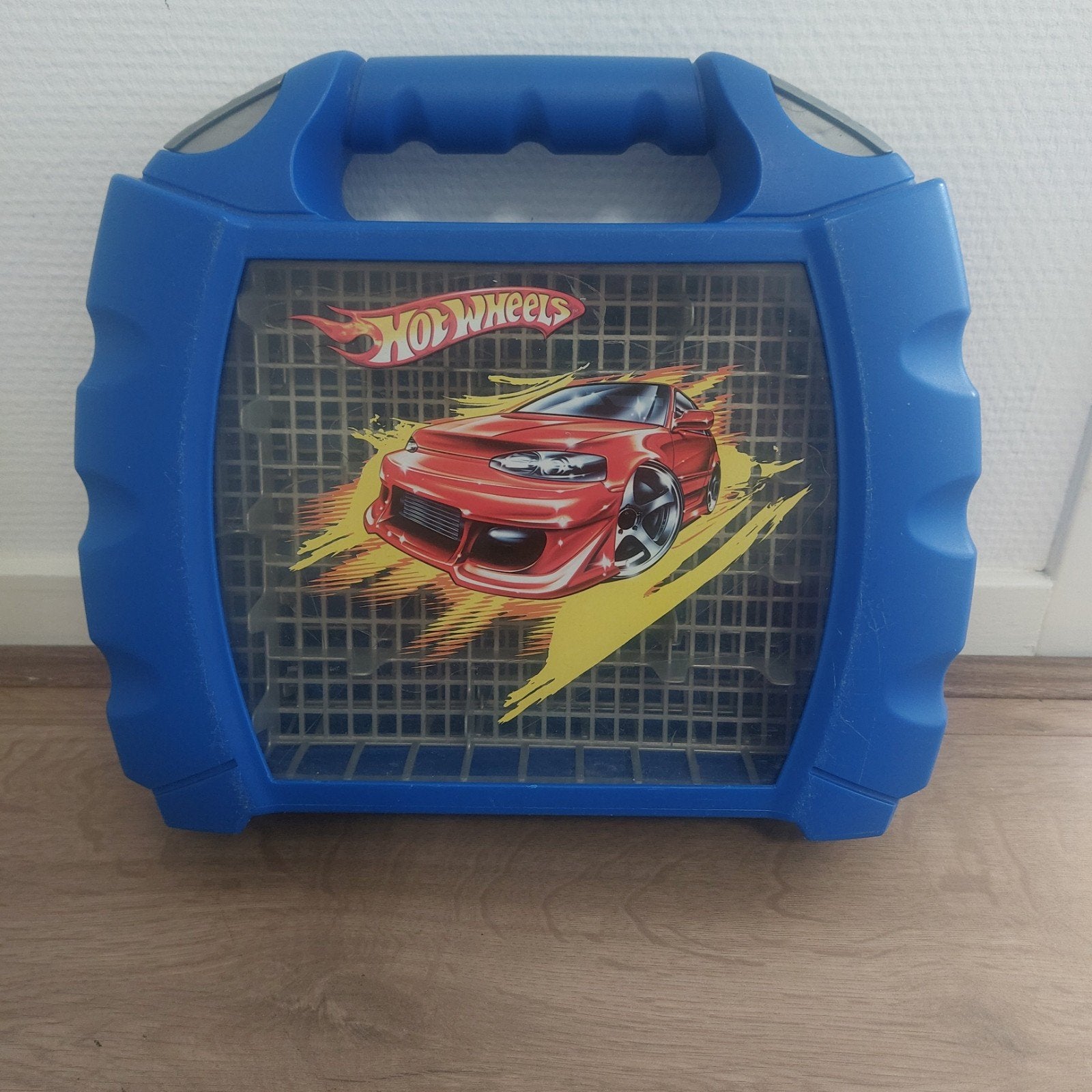 Hotwheels Opbergkoffer voor Auto's, Kinderen en Baby's, Speelgoed | Speelgoedvoertuigen, Ophalen of Verzenden, Gebruikt