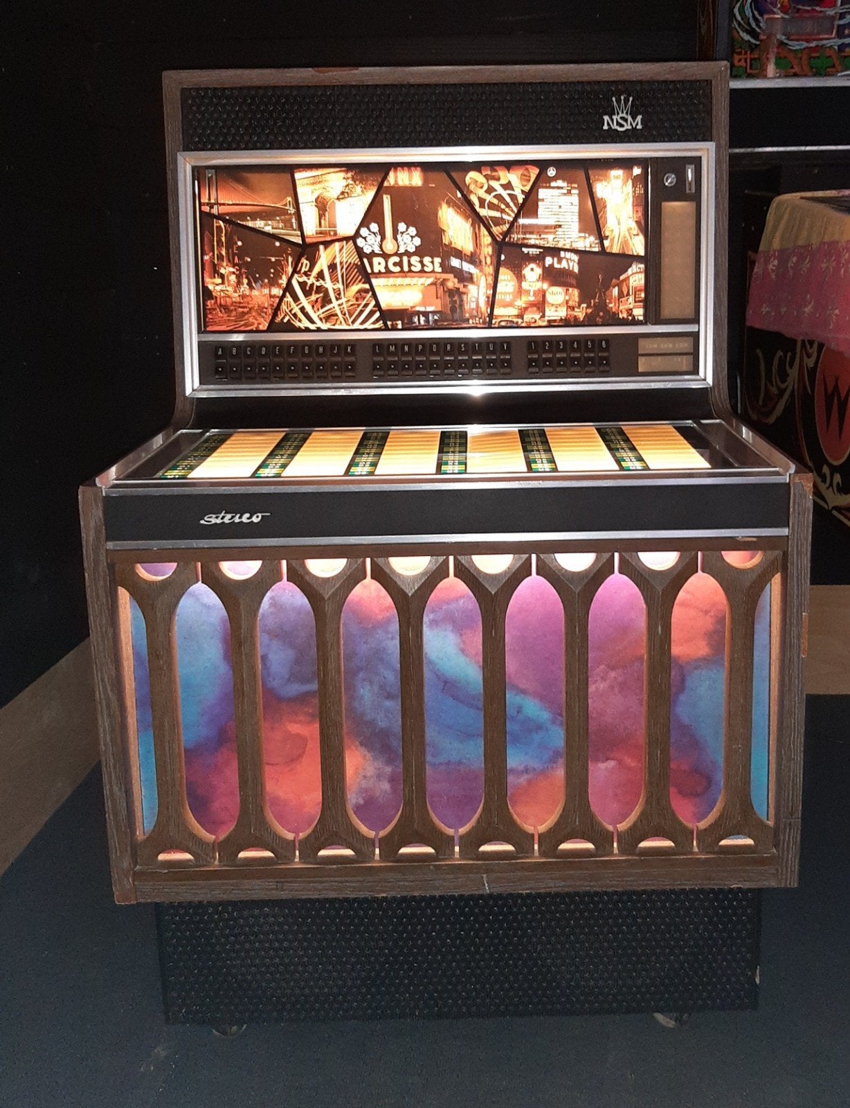 Nsm jukebox prestige 160, Verzamelen, Automaten | Jukeboxen, Ophalen, Gebruikt, 1970 tot heden, Overige merken