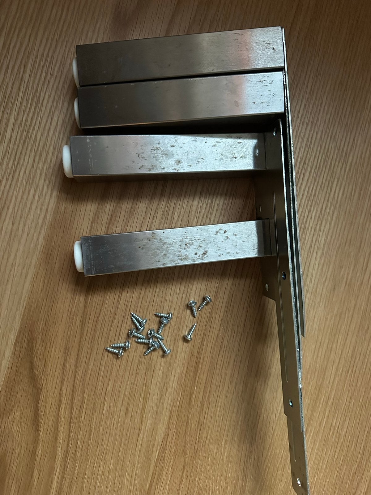 IKEA LILLÅNGEN 20325 Kastpoten (4 stuks), Ophalen, Tafelpoot, Gebruikt, Minder dan 50 cm