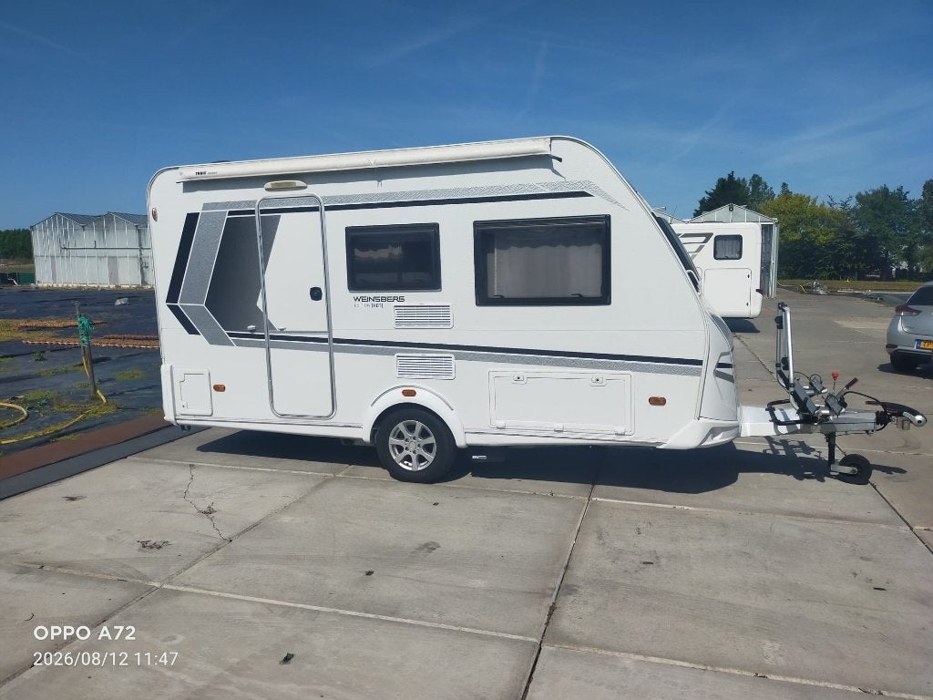 Weinsberg CaraOne 390 QD edition Hot 2020 met inboedel, Caravans en Kamperen, Caravans, Overige merken, Kleine zit, 750 - 1000 kg