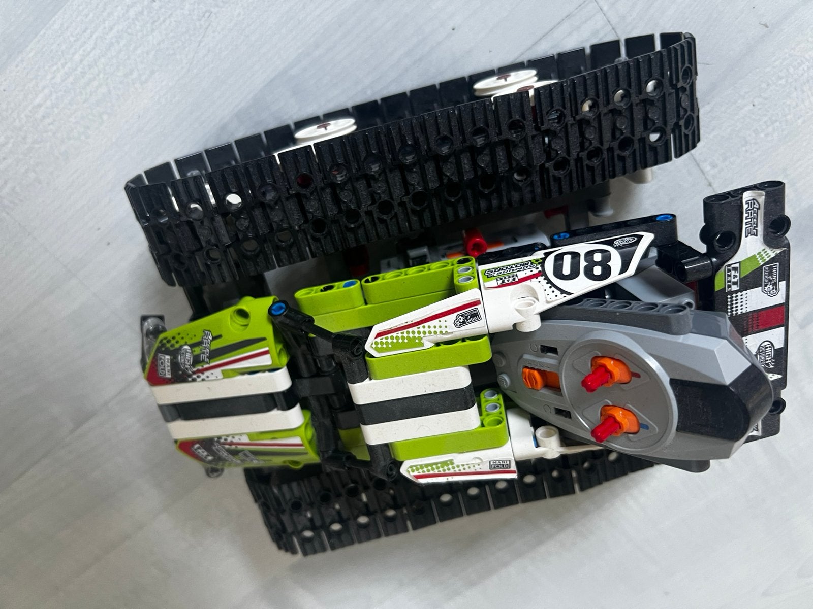 LEGO Technic 42065 RC Tracked Racer – bestuurbaar & werkend, Ophalen of Verzenden
