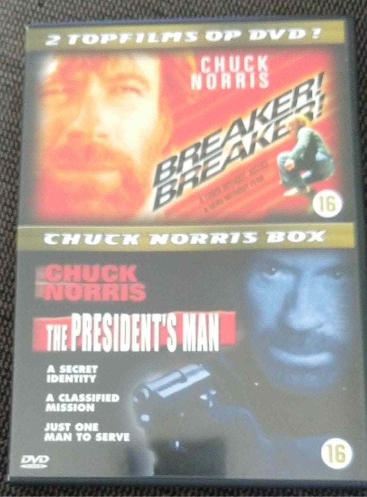 Chuck Norris DVD 's, Vanaf 16 jaar, Ophalen of Verzenden, Zo goed als nieuw