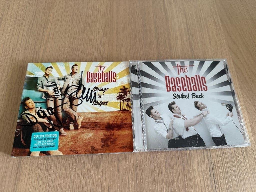 The Baseballs CD + 2CD Strike Back Strings 'n Stripes Signed, Ophalen of Verzenden, Zo goed als nieuw, Gesigneerd