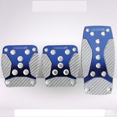 Tenzo-R Racing Sport Pedalen set Blauw/zilver, Ophalen of Verzenden