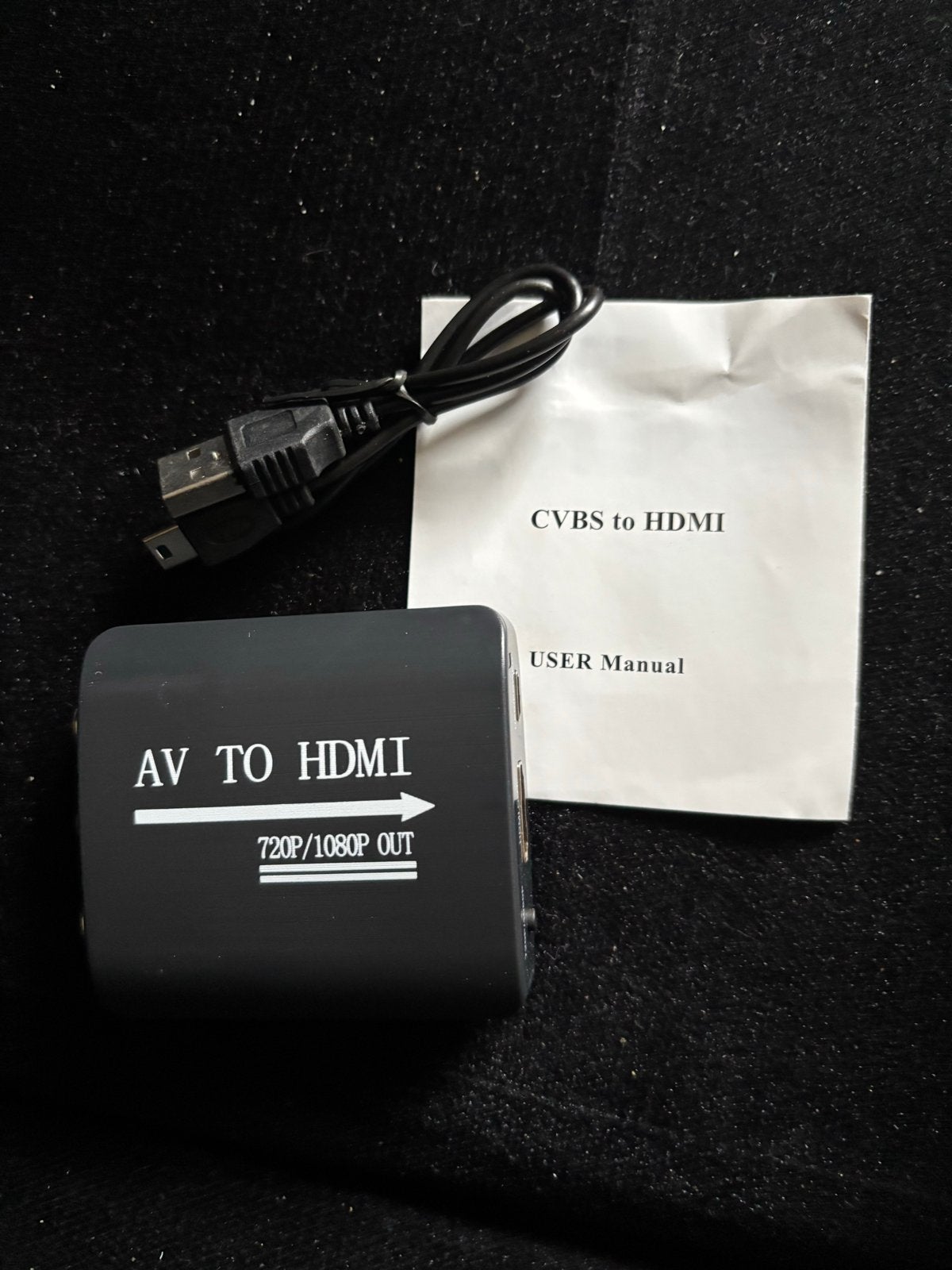 Nieuwe AV naar HDMI Converter 720P/1080P Uitgang, Ophalen of Verzenden, Nieuw