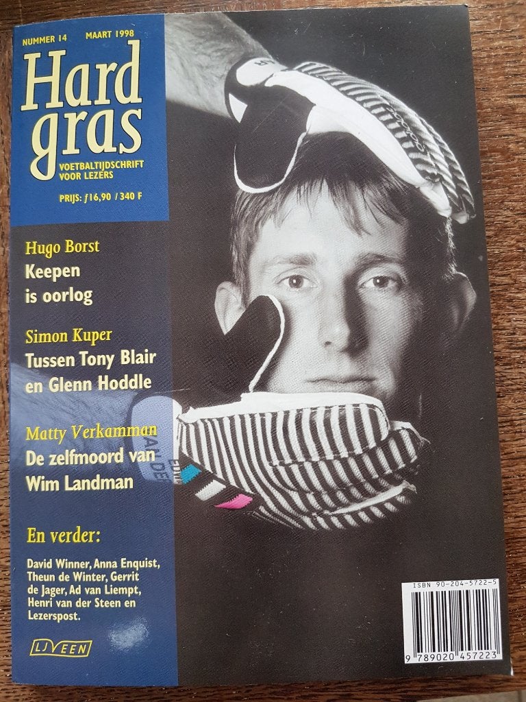 Hard Gras met Edwin v.d. Sar, Ophalen of Verzenden, Zo goed als nieuw, Ajax, Boek of Tijdschrift