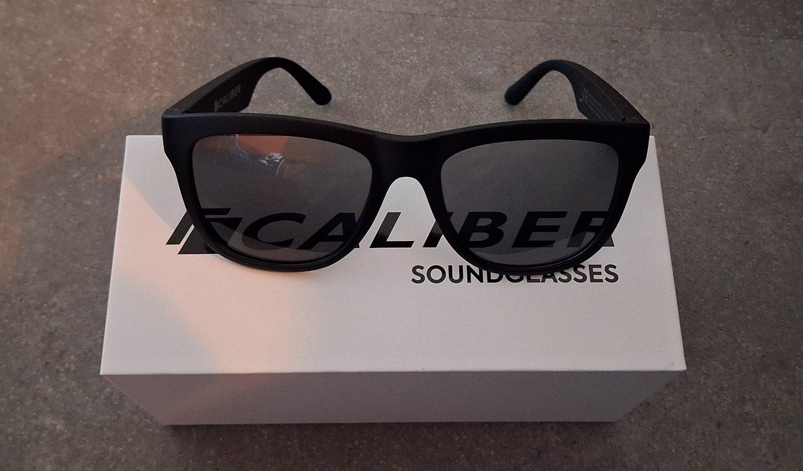 Caliber SSG Soundglasses - Zonnebril met Bluetooth Audio, Overige merken, Zonnebril, Zwart, Nieuw