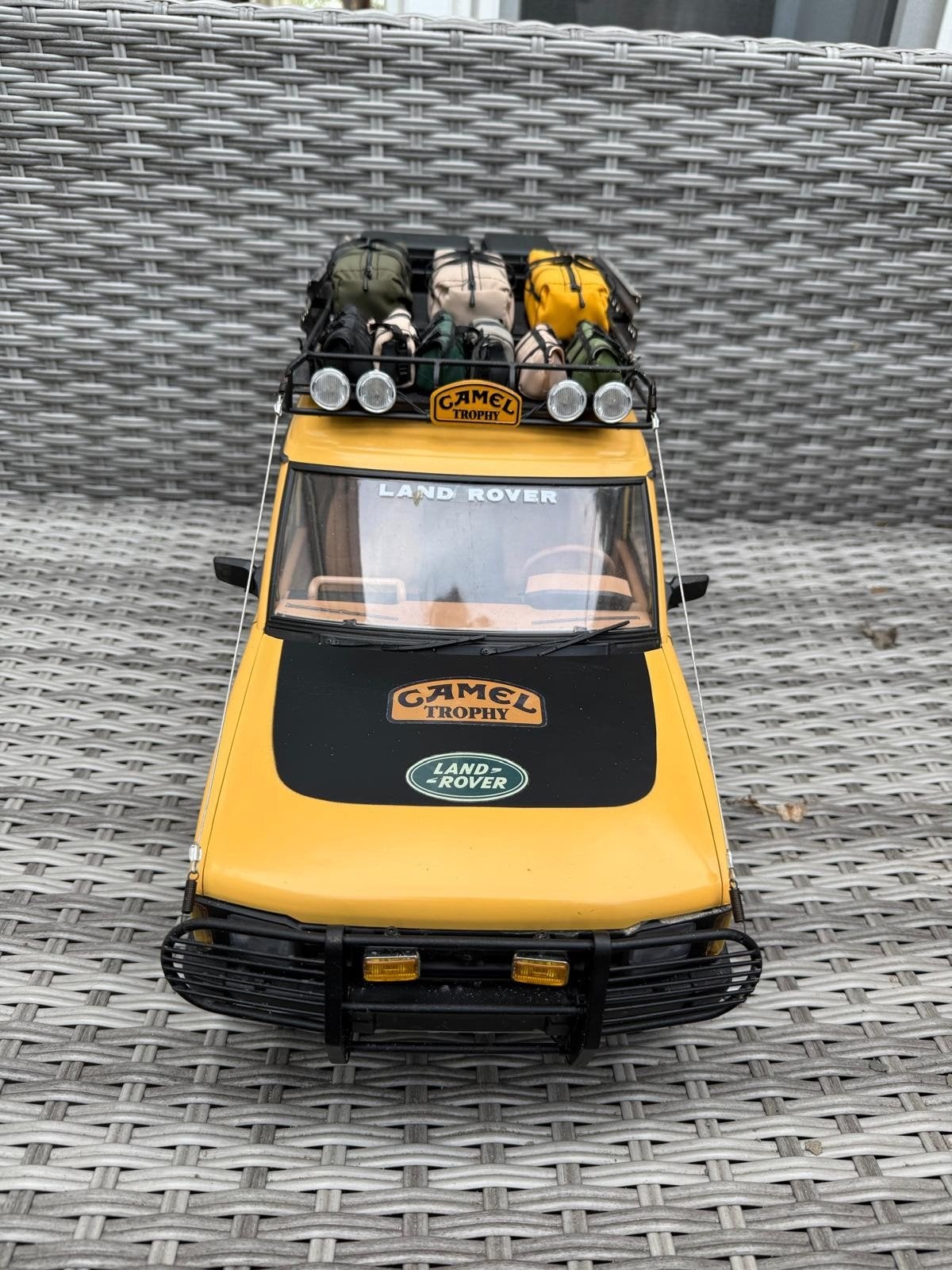 D1RC Camel Trophy Land Rover Discovery, Gebruikt, Auto offroad, Schaal 1:10, Ophalen