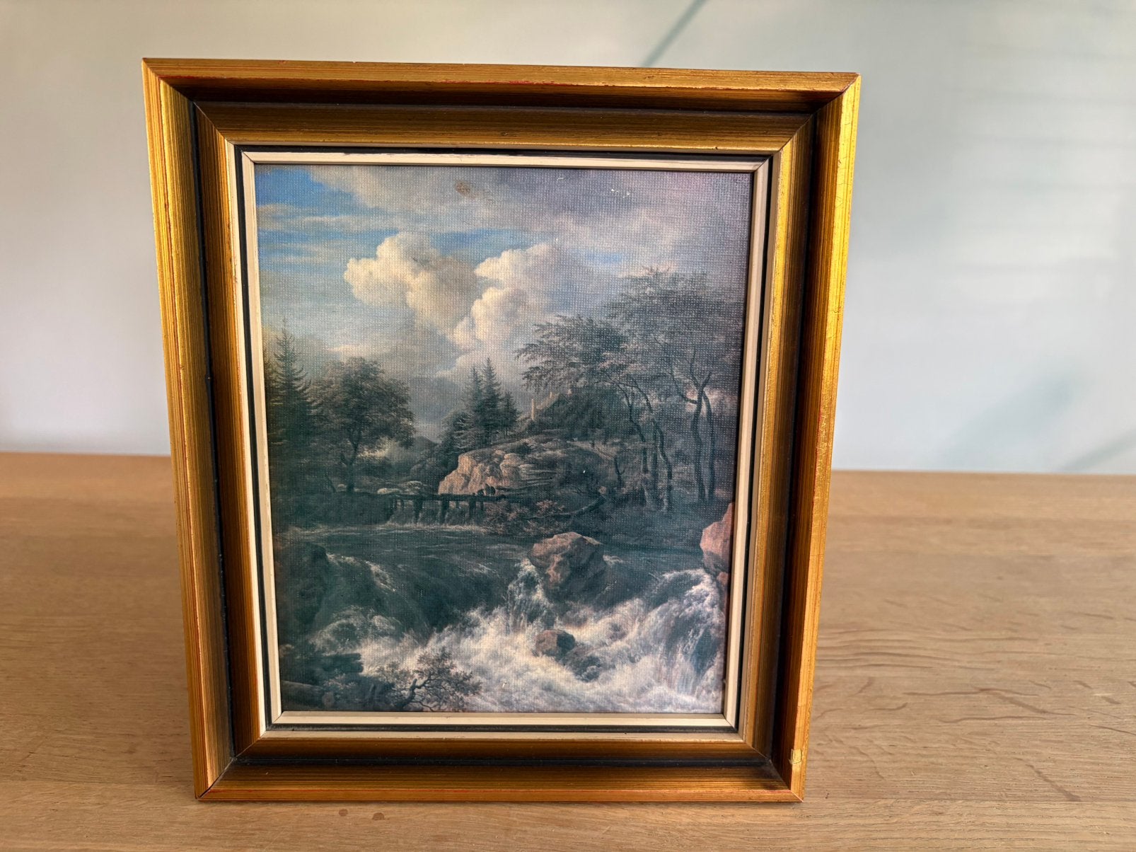 Prachtig reproductie prentje Jacob van Ruisdael, Antiek en Kunst, Kunst | Litho's en Zeefdrukken, Ophalen of Verzenden, Dieren en Natuur