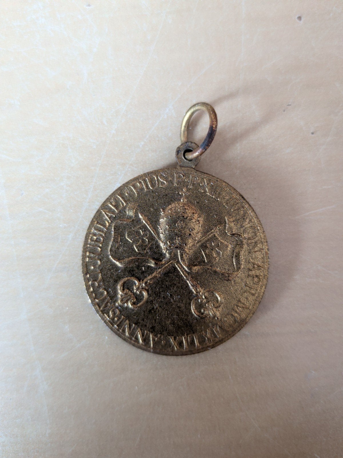 Paus Pius XI Jubileum Medaille - Zeldzaam Verzamelobject, Ophalen of Verzenden