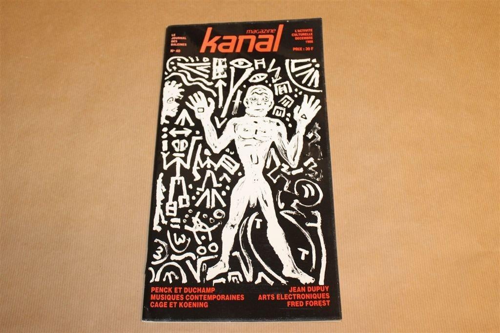 Kanal Magazine — Duchamp Penck Kunstblad [FR], Boeken, Kunst en Cultuur | Beeldend, Gelezen, Ophalen of Verzenden