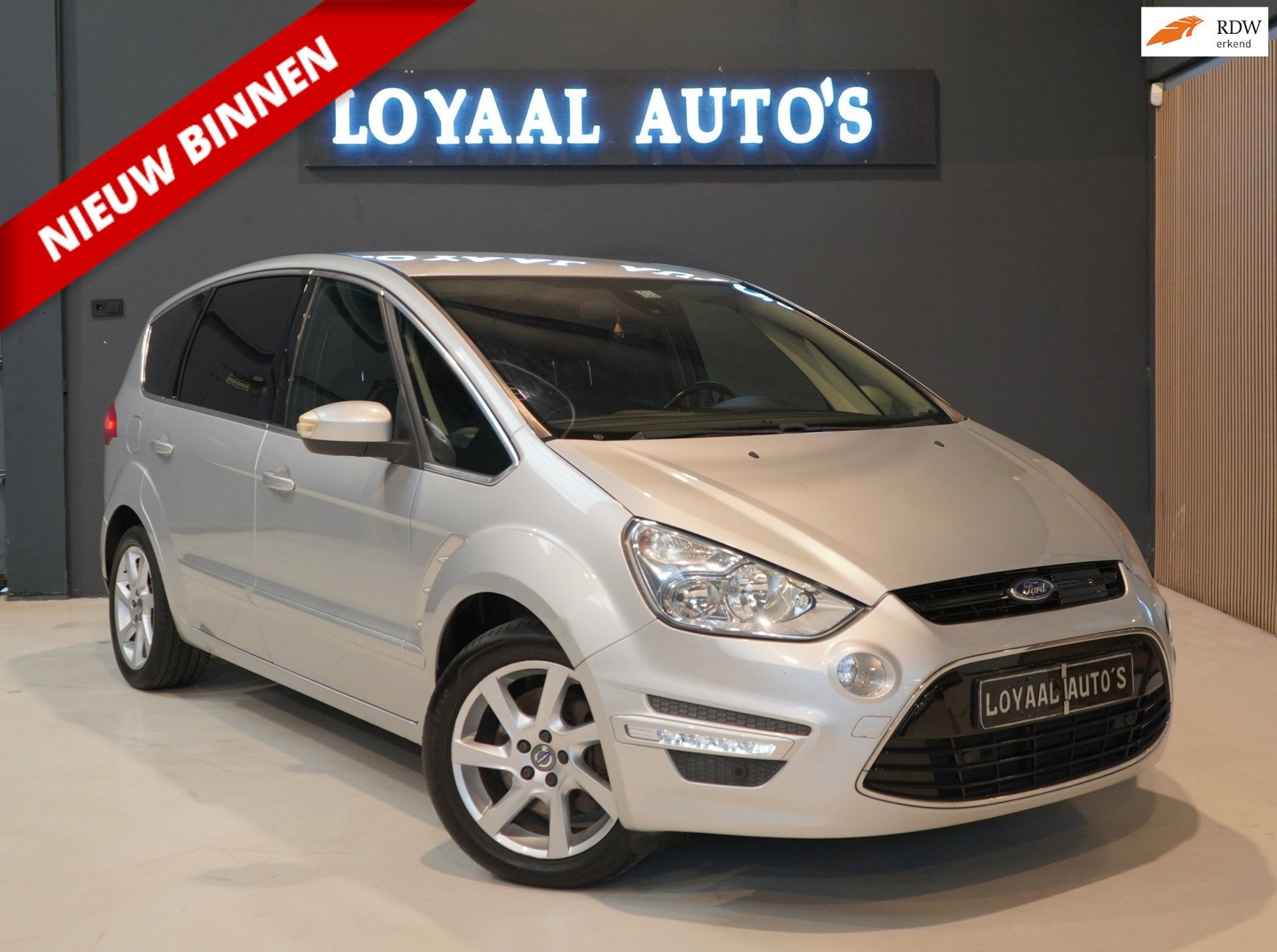 Ford S-Max 2.0 EcoBoost S Edition | AUT | AIRCO | CRUISE | N, Auto's, Euro 5, Stof, Gebruikt, 4 cilinders