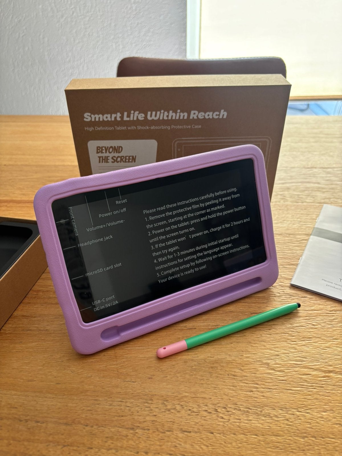 Kid tablet 7-Inch (brand new), Computers en Software, Tablet-hoezen, Nieuw, Bescherming voor- en achterkant, 7 inch of minder