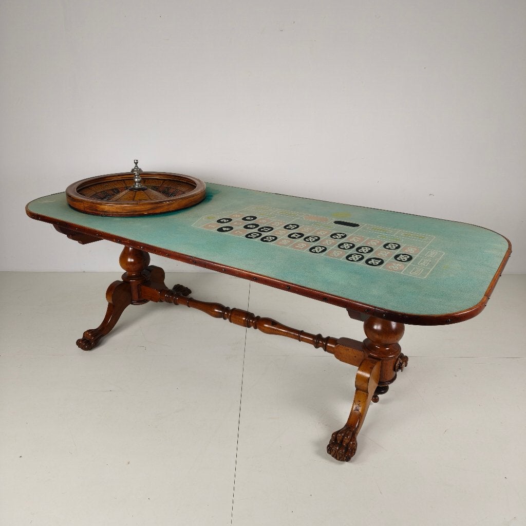 Antieke roulette tafel Mason & Co -Denver, Colorado,20e eeuw, Antiek en Kunst, Ophalen of Verzenden