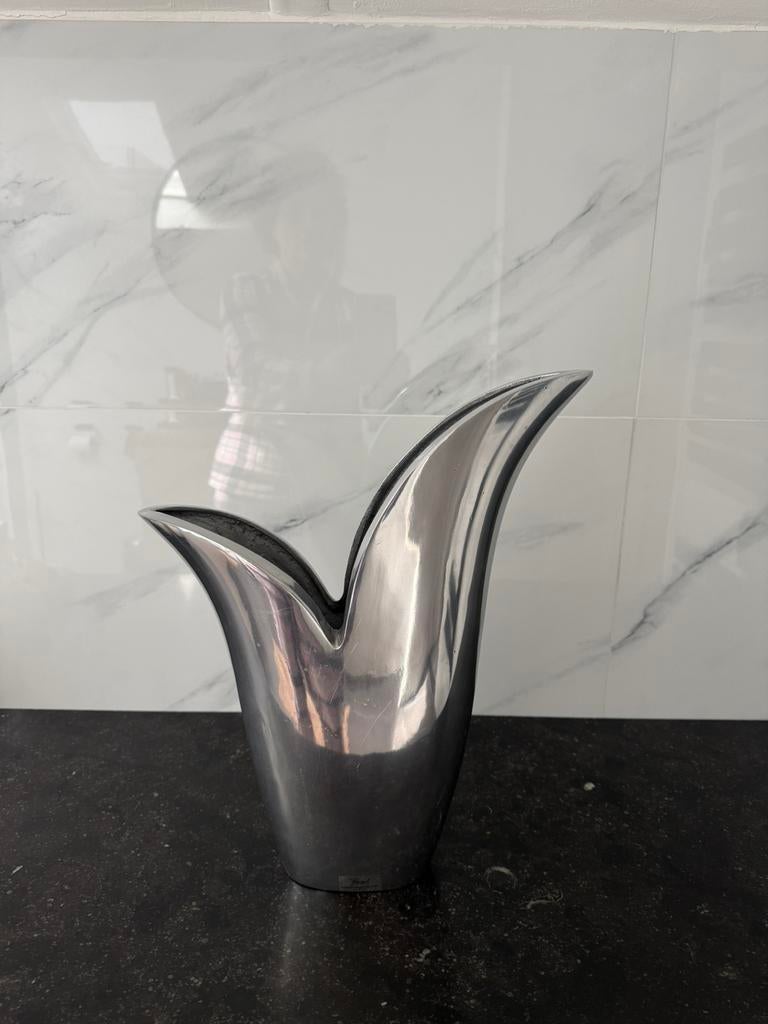 Mooie decoratieve vaas van merk Bob, Ophalen, Gebruikt, Overige kleuren, Glas