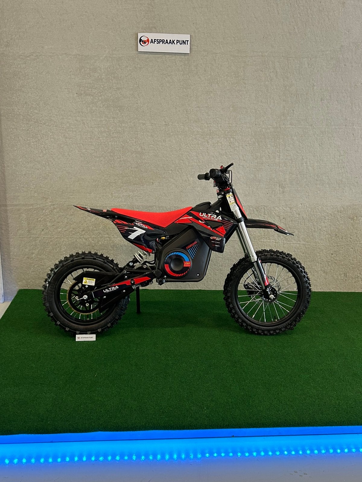 Nieuwe Ultra 1800 watt electrische rode kinder crossmotor, Kinderen en Baby's, Ultra, Nieuw, Afspraakpunt.nl, Afspraakpunt