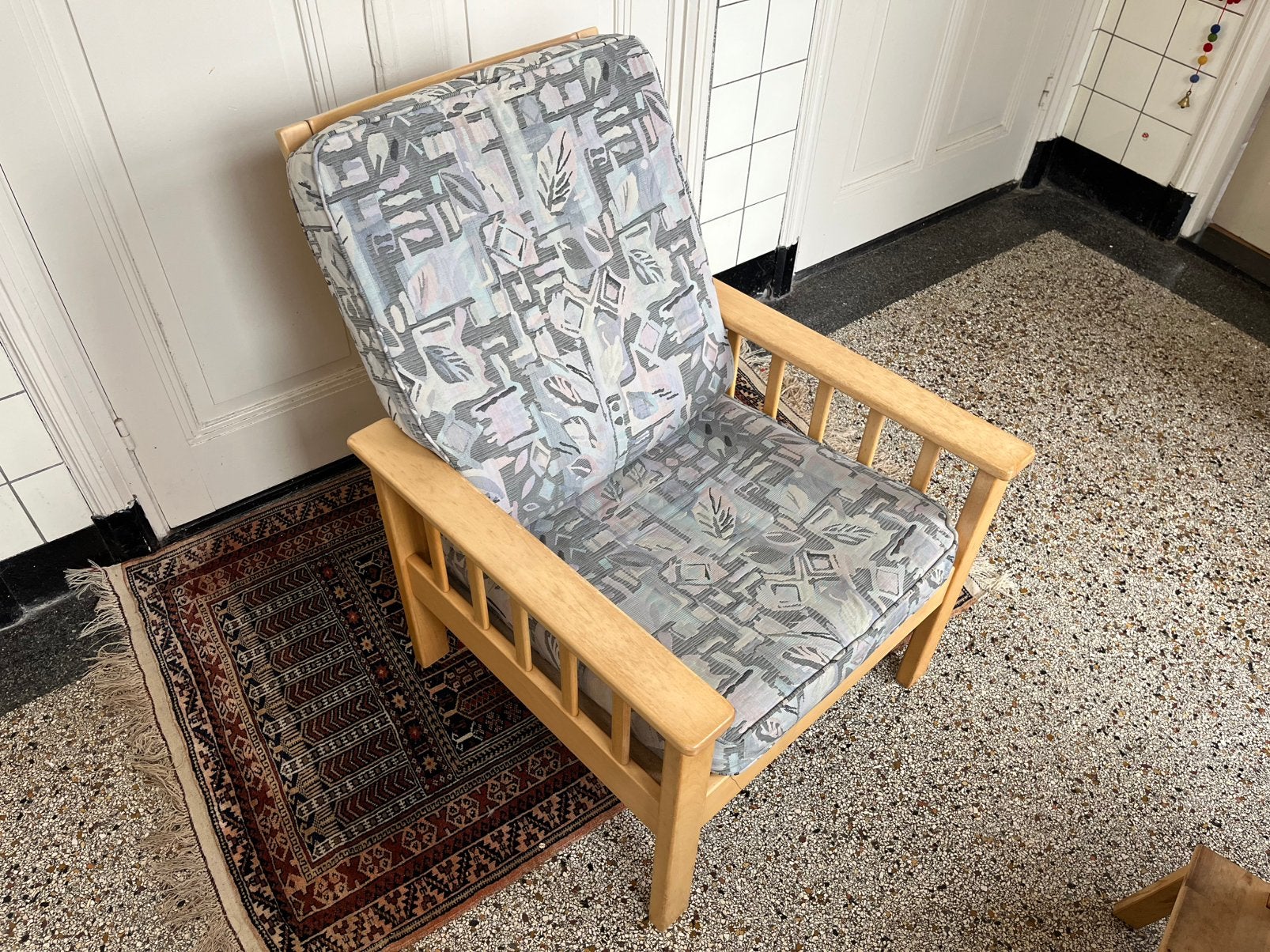 Vintage IKEA Stockholm fauteuil Mobring & Jelinek, Ophalen, Gebruikt, Hout