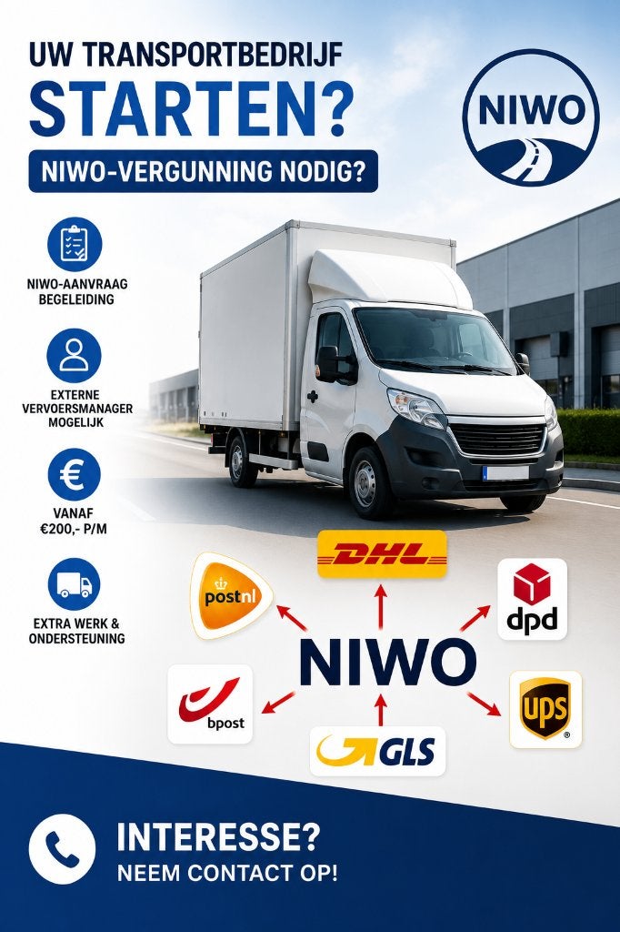 Niwo vergunning, Vacatures, Variabele uren, Overige niveaus, Starter, Overige vormen
