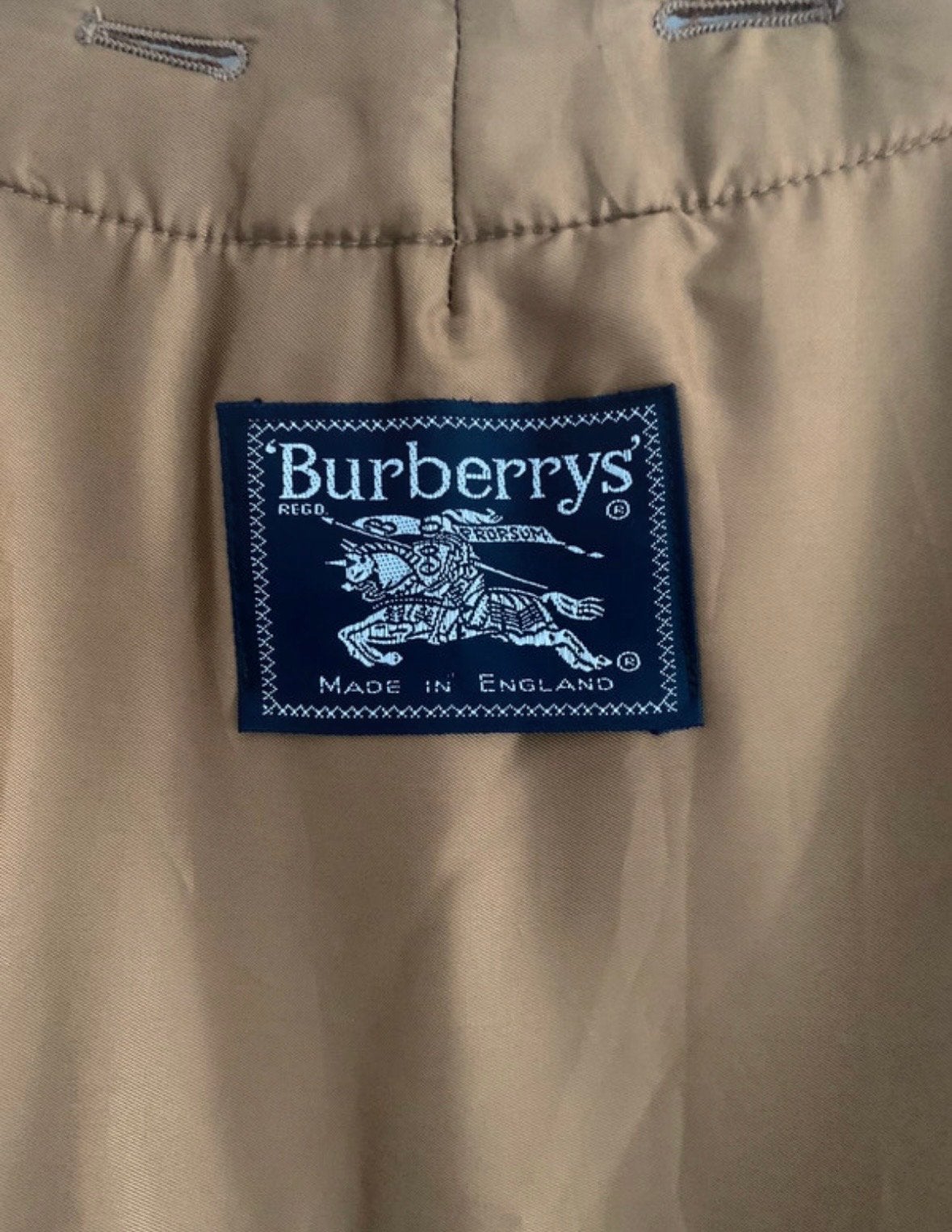 Burberrys Vintage Wollen Mantel - Bruin - Maat M, Kleding | Dames, Ophalen, Zo goed als nieuw, Maat 38/40 (M), Bruin