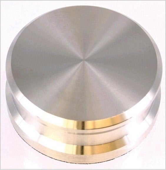 Tonar Record Weight platen puck zwart of zilver, Ophalen of Verzenden, Nieuw, Thorens