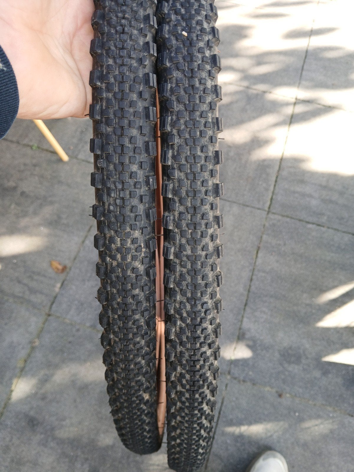 Set WTB gravelbanden.  ., Ophalen, Zo goed als nieuw