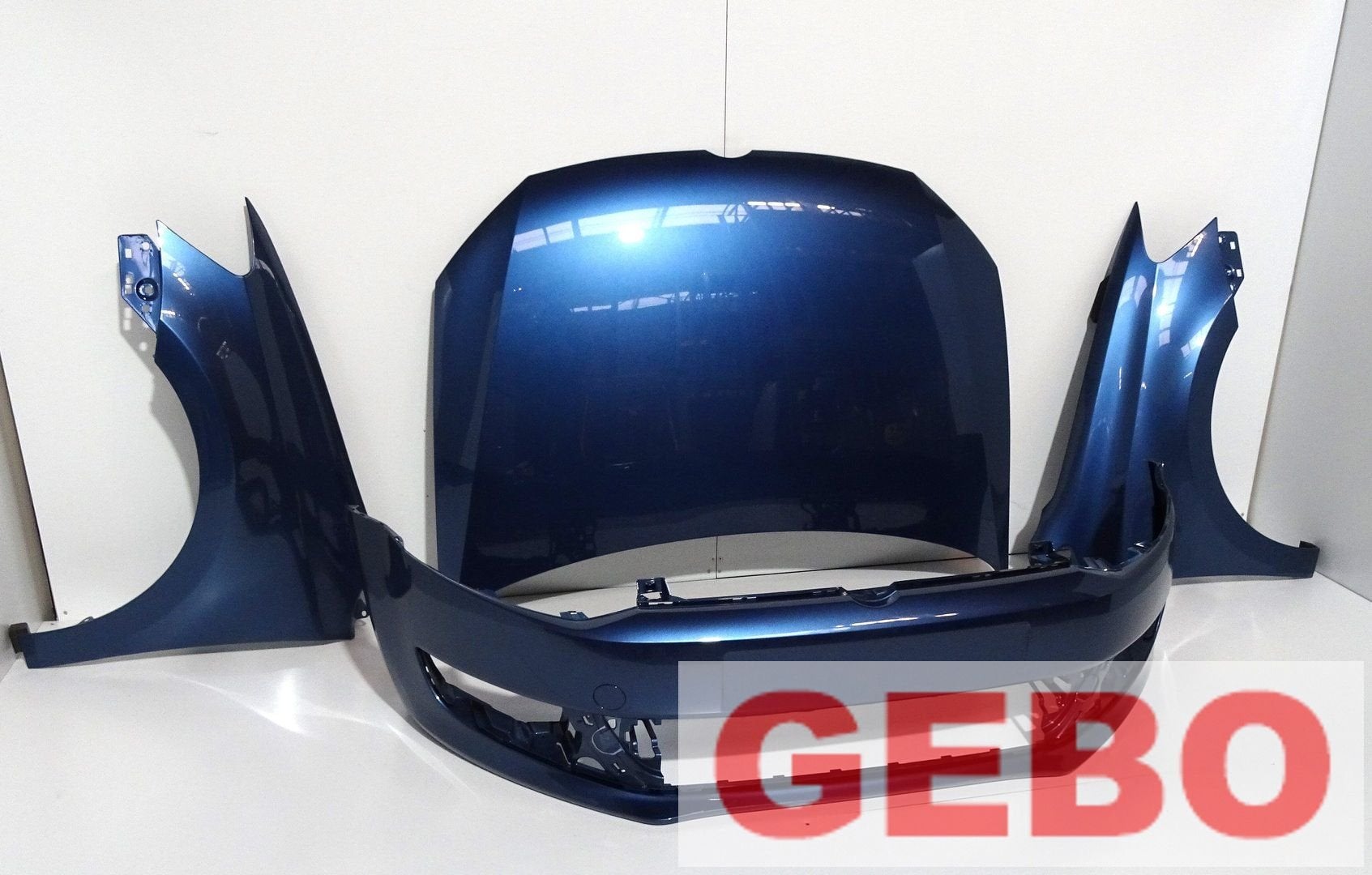 Volkswagen polo 6R voorkop bumper motorkap spatbord LD5L 200, -, -, Nieuw, Ophalen of Verzenden