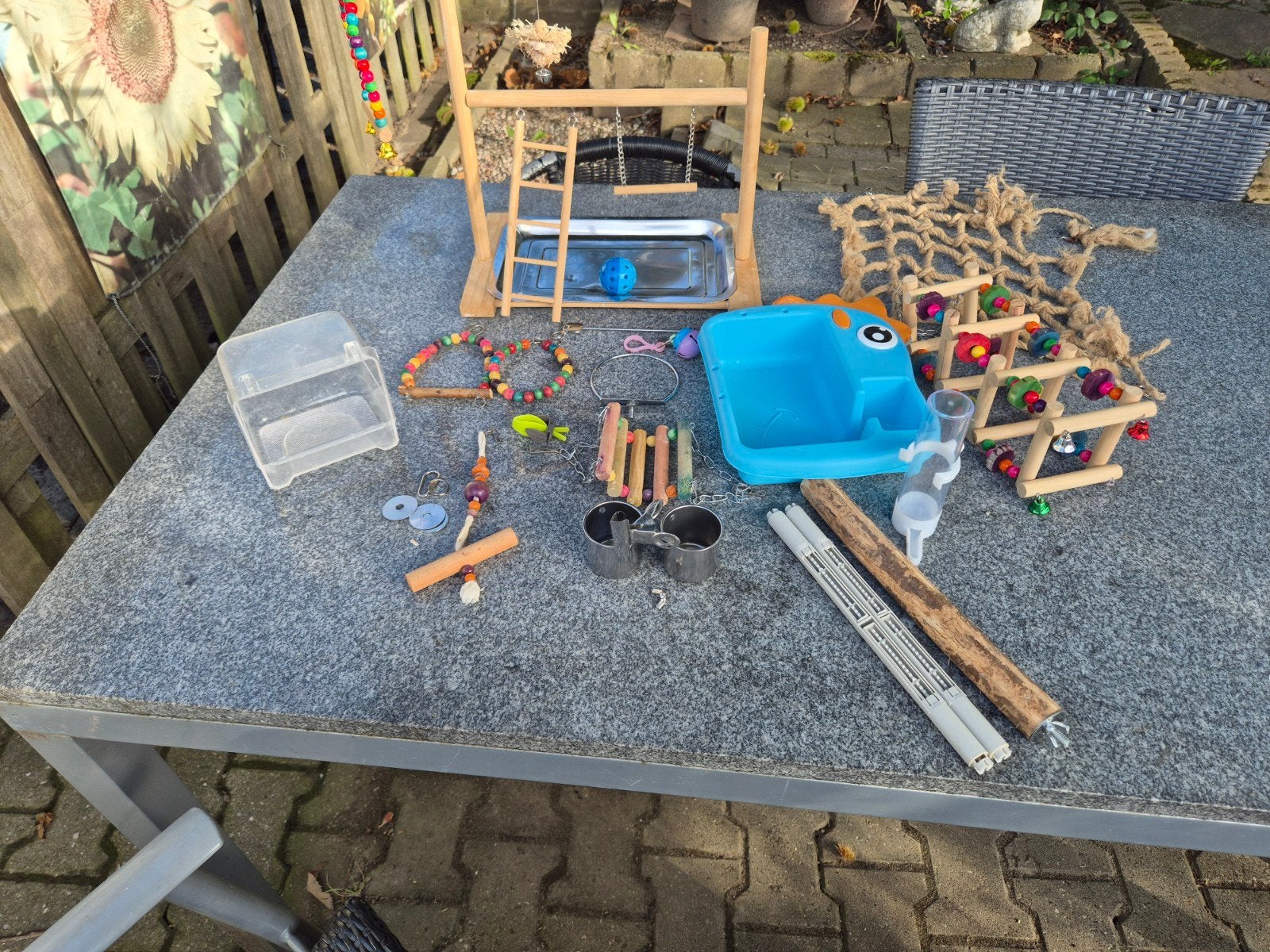 vogelspeelgoed, Ophalen of Verzenden, Zo goed als nieuw, Kooi-accessoires