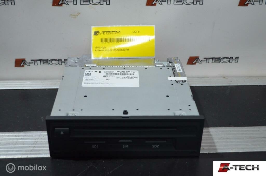 MMI High Audi Q2 A4 LO-10 81A035897H, Auto-onderdelen, Audi, Nieuw, Audi, Ophalen of Verzenden