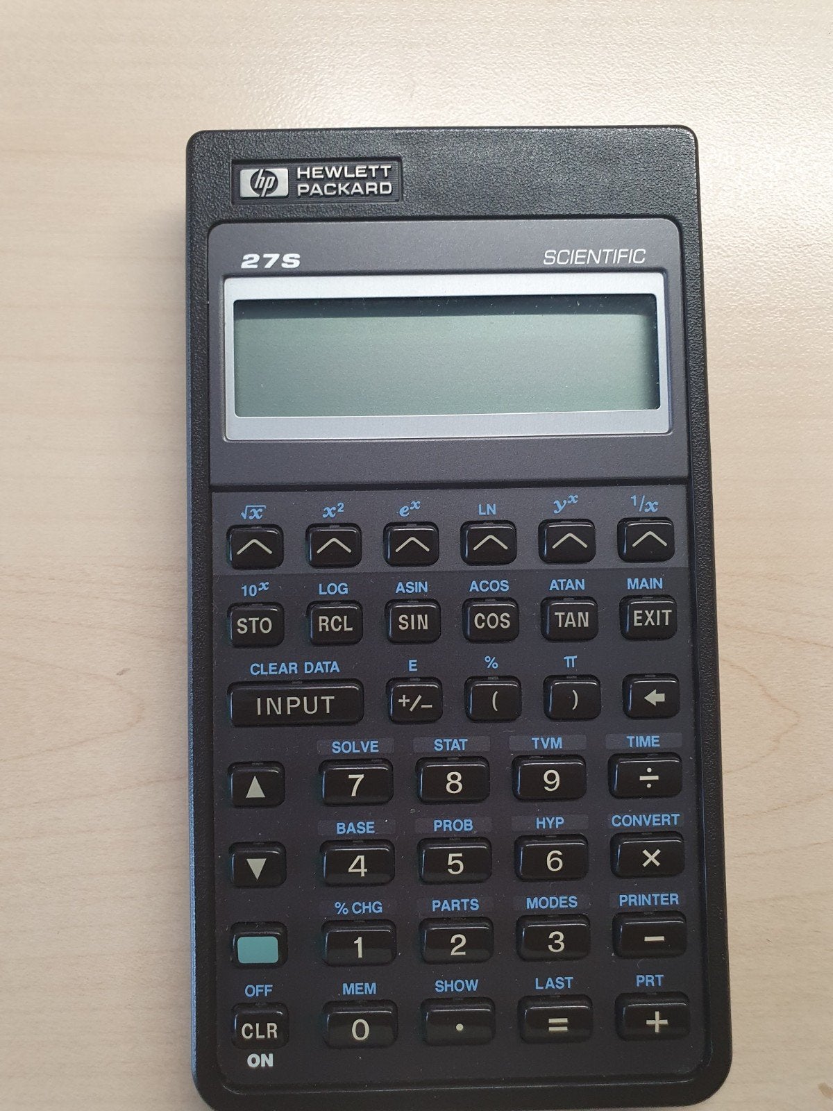 Hp 27S scientific / business calculator, Diversen, Rekenmachines, Ophalen of Verzenden, Zo goed als nieuw