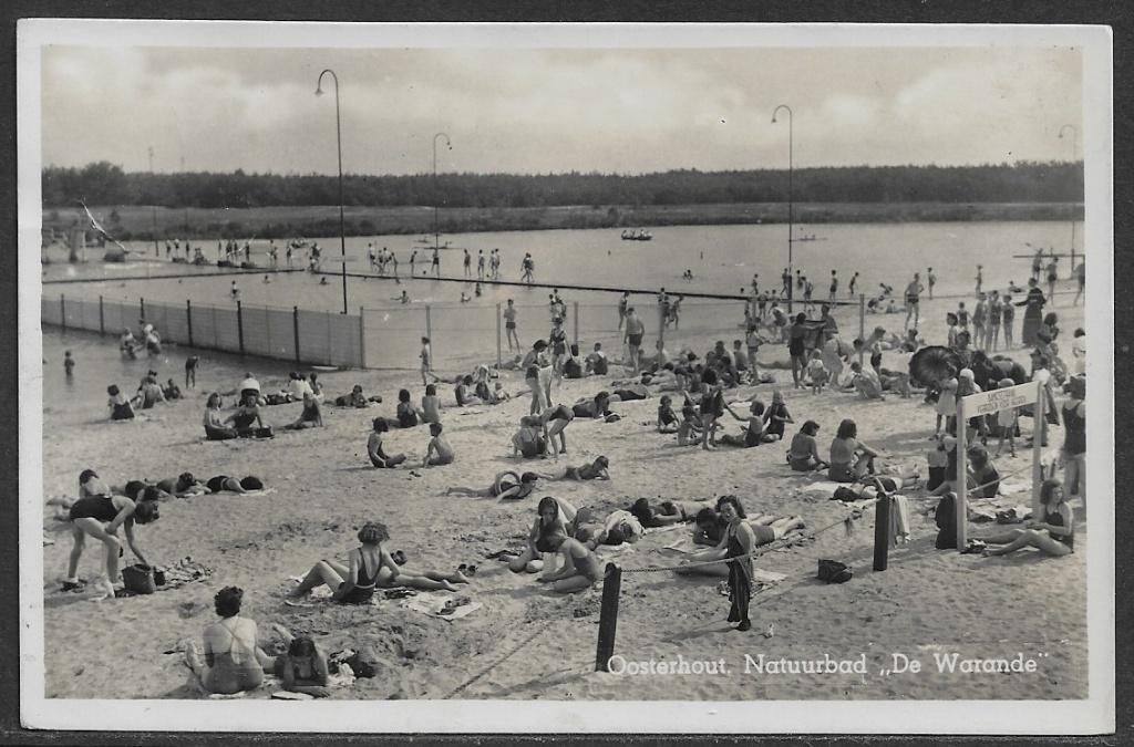 289 Oosterhout, Natuurbad de Warande, Ophalen of Verzenden, Voor 1920, Gelopen, Noord-Brabant