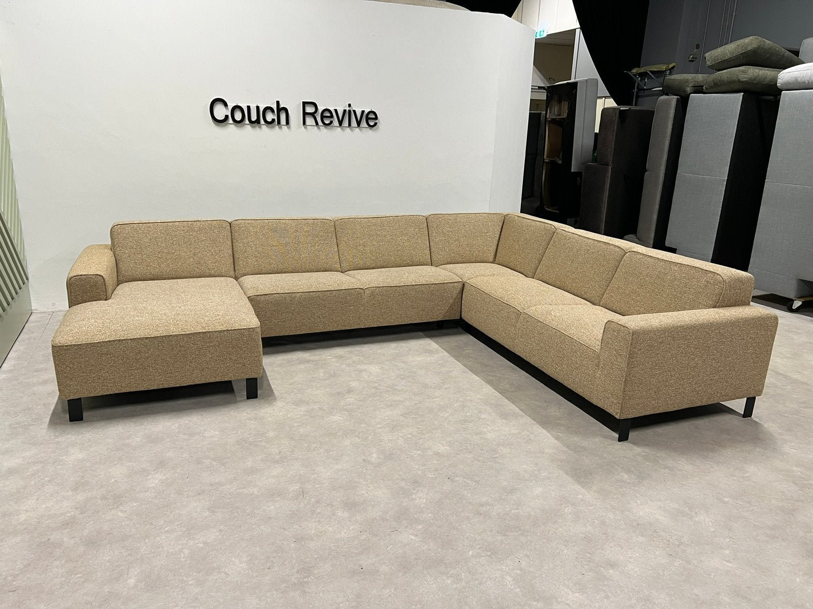 Sanders u-bank Showroommodel | 345x265 | GRATIS LEVERING, -, -, Ophalen of Verzenden, Zo goed als nieuw