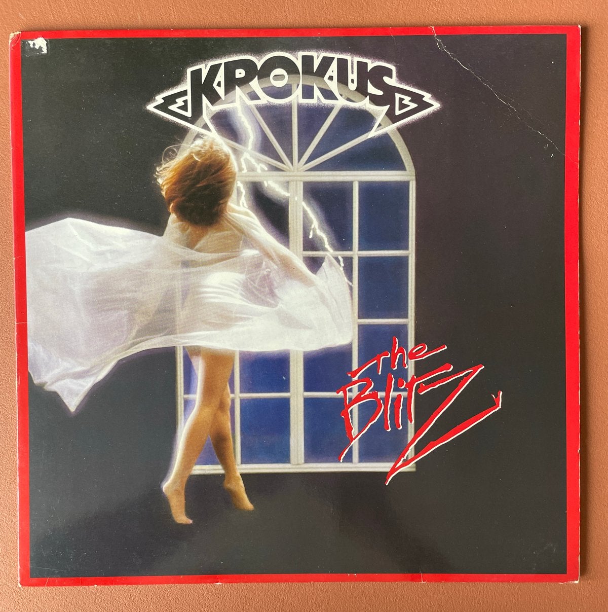 Krokus - The Blitz LP (1984) - Hard Rock Vinyl, Ophalen of Verzenden, Gebruikt, 12 inch, LP