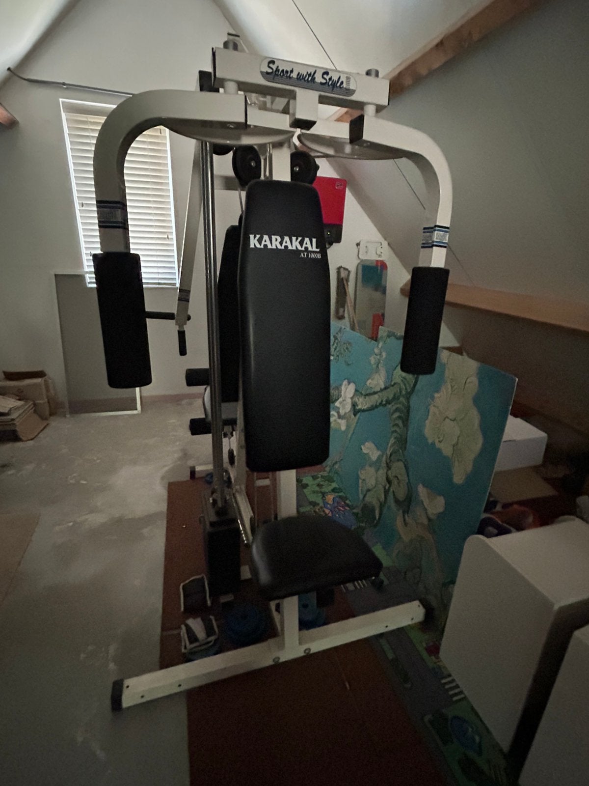 Degelijk fitness toestel Karakal AT1000B, Sport en Fitness, Ophalen, Gebruikt, Krachtstation, Metaal
