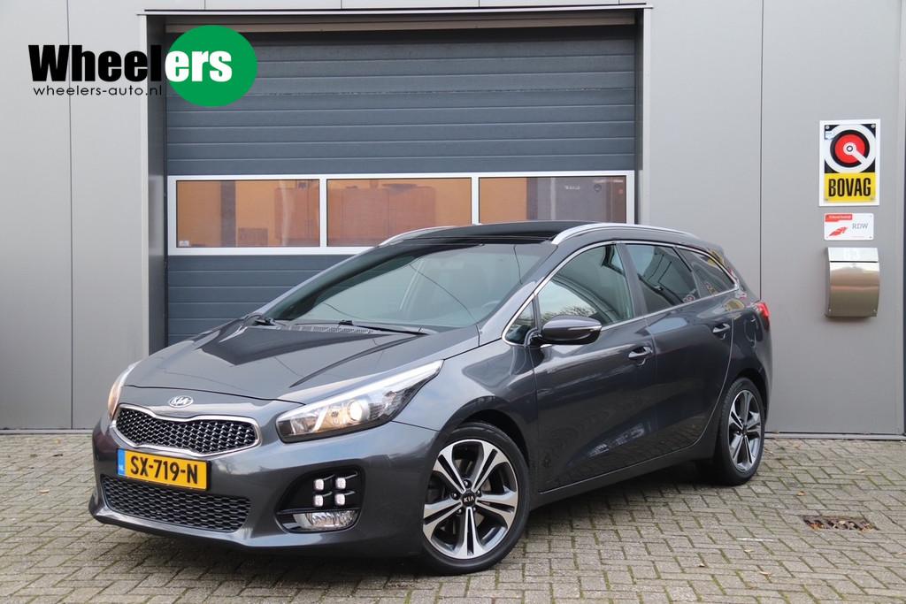 Kia cee'd Sportswagon 1.0 T-GDi GT-Line Edition Stoel & Stuu, Auto's, Voorwielaandrijving, Stof, Gebruikt, Zwart