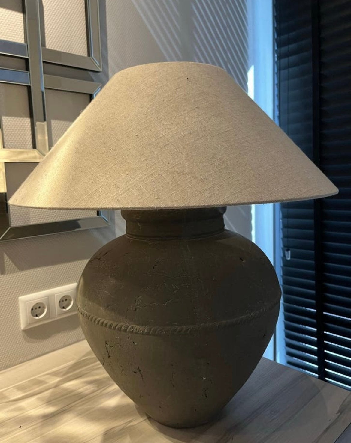 Lampenkap Brynxz beige, Beige, Ophalen, Zo goed als nieuw