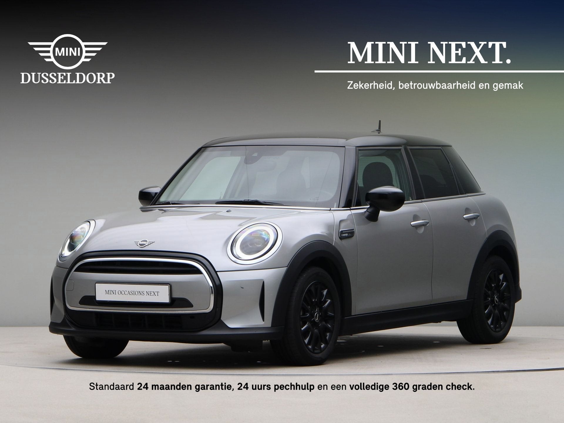 MINI 5-deurs Cooper Camden Edition Aut. (bj 2023, automaat), Auto's, Dealer onderhouden, 136 pk, Gebruikt, Met garantie (alle)