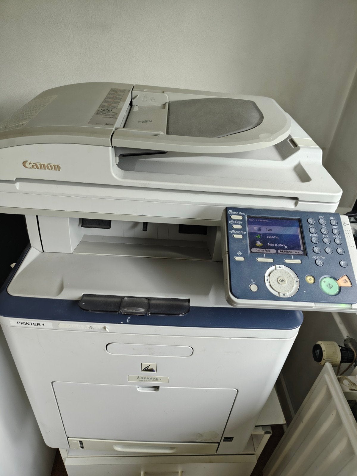 Canon laserprinter/ scanner MF8450 I-sensys, Ophalen
