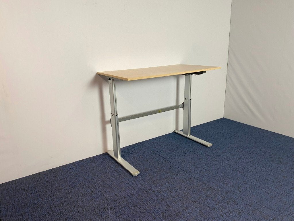 91 x Zit/sta bureau Actiforce (elektrisch) - 140 x 80 cm., Ophalen, Zit-sta bureau, Gebruikt, Elektrisch