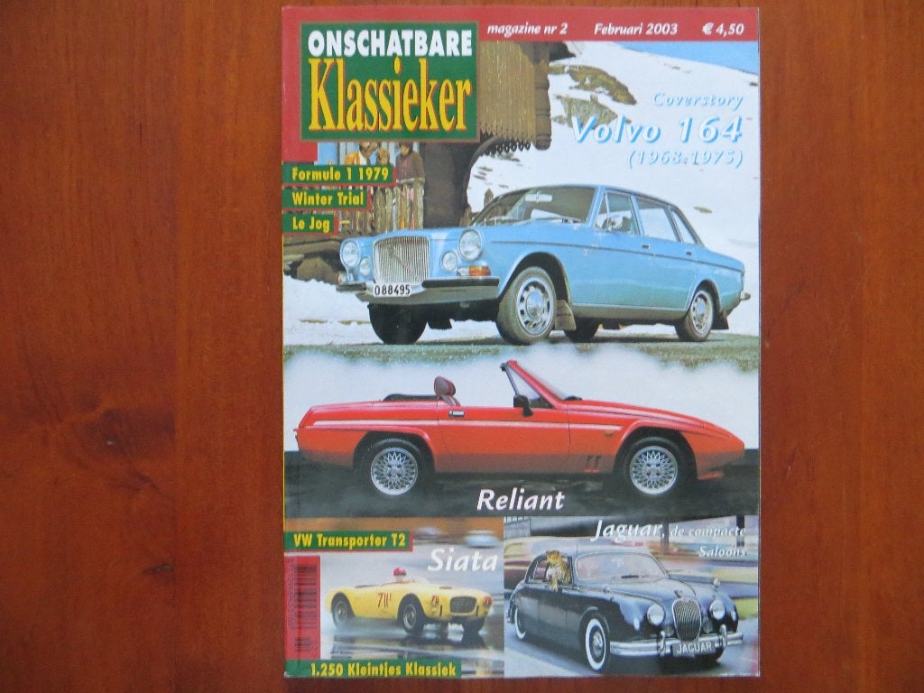 Onschatbare Klassieker 2 2003 Volvo 164 (’68-’75), Reliant, Ophalen of Verzenden, Nieuw, Volvo