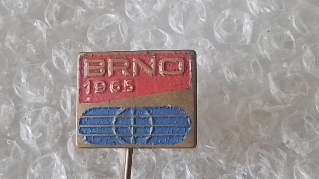 Speldje B.R.N.O. 1965, Ophalen of Verzenden, Gebruikt, Overige onderwerpen