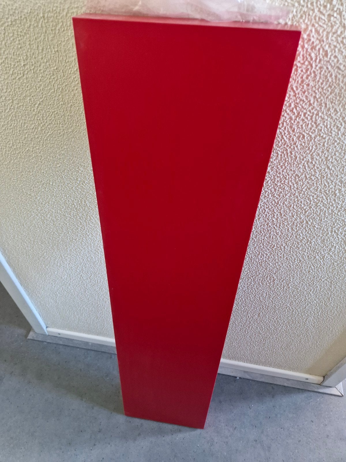 Ikea Lack wandplank rood 110x26x5 cm, Ophalen, Gebruikt