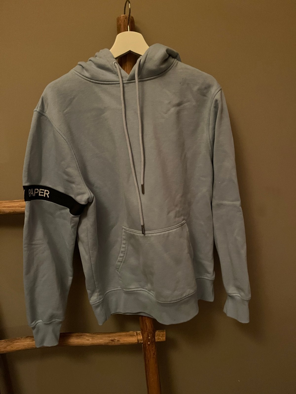 Daily Paper Hoodie Lichtblauw Maat L, Ophalen of Verzenden, Gedragen, Maat 52/54 (L), Blauw