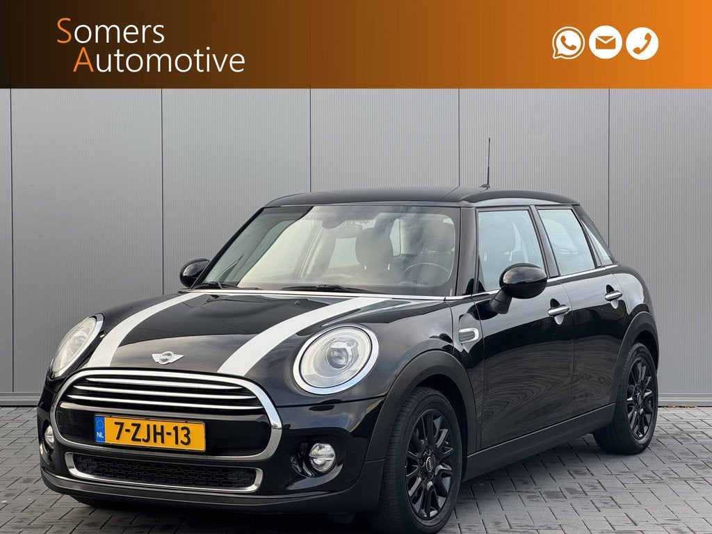 MINI Cooper 1.5 Salt 5-deurs | LED koplampen | Groot Navi |, Gebruikt, Bedrijf, Handgeschakeld, Cooper