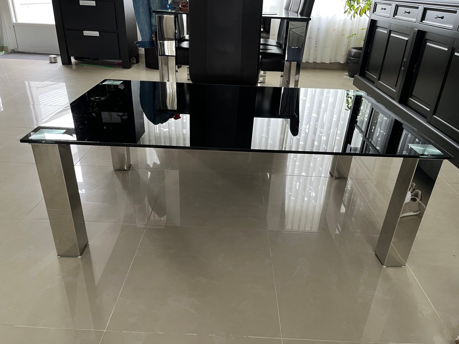Mooie salontafel, Ophalen, Gebruikt, 100 tot 150 cm, 50 tot 100 cm