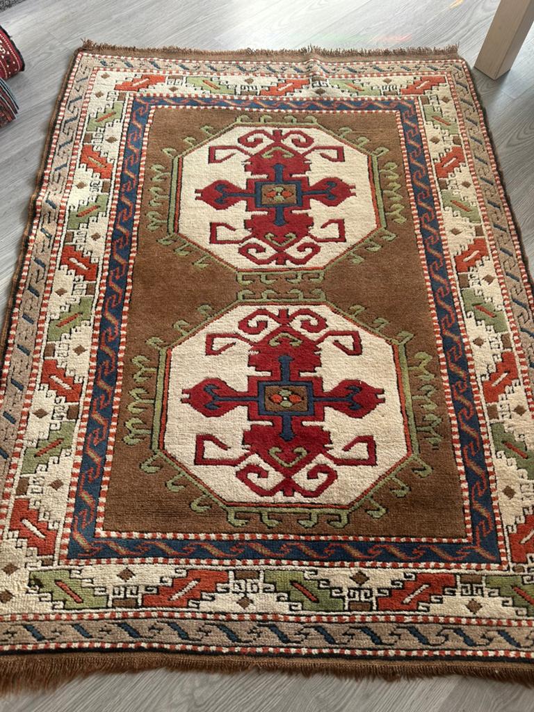 Kazak kleed maat 125x165, Ophalen of Verzenden, Zo goed als nieuw, Rechthoekig, 200 cm of meer