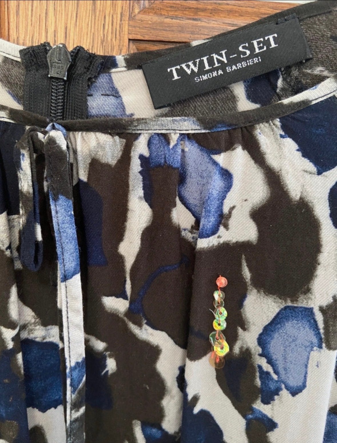 Twin Set blouse met aparte details, Ophalen of Verzenden, Zo goed als nieuw
