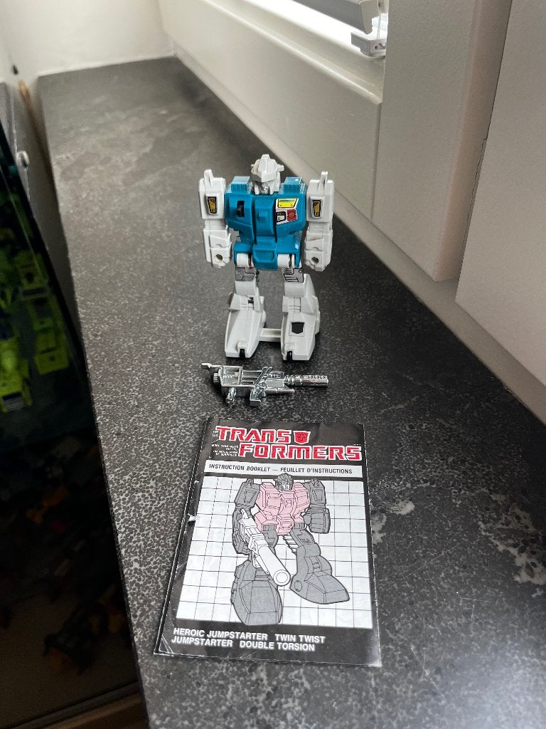 Transformers G1: Twin Twist 1985, Verzamelen, G1, Ophalen of Verzenden, Zo goed als nieuw