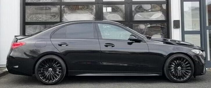 Originele 19 inch Mercedes AMG velgen banden C-klasse W206, 19 inch, Gebruikt, Banden en Velgen, Germany