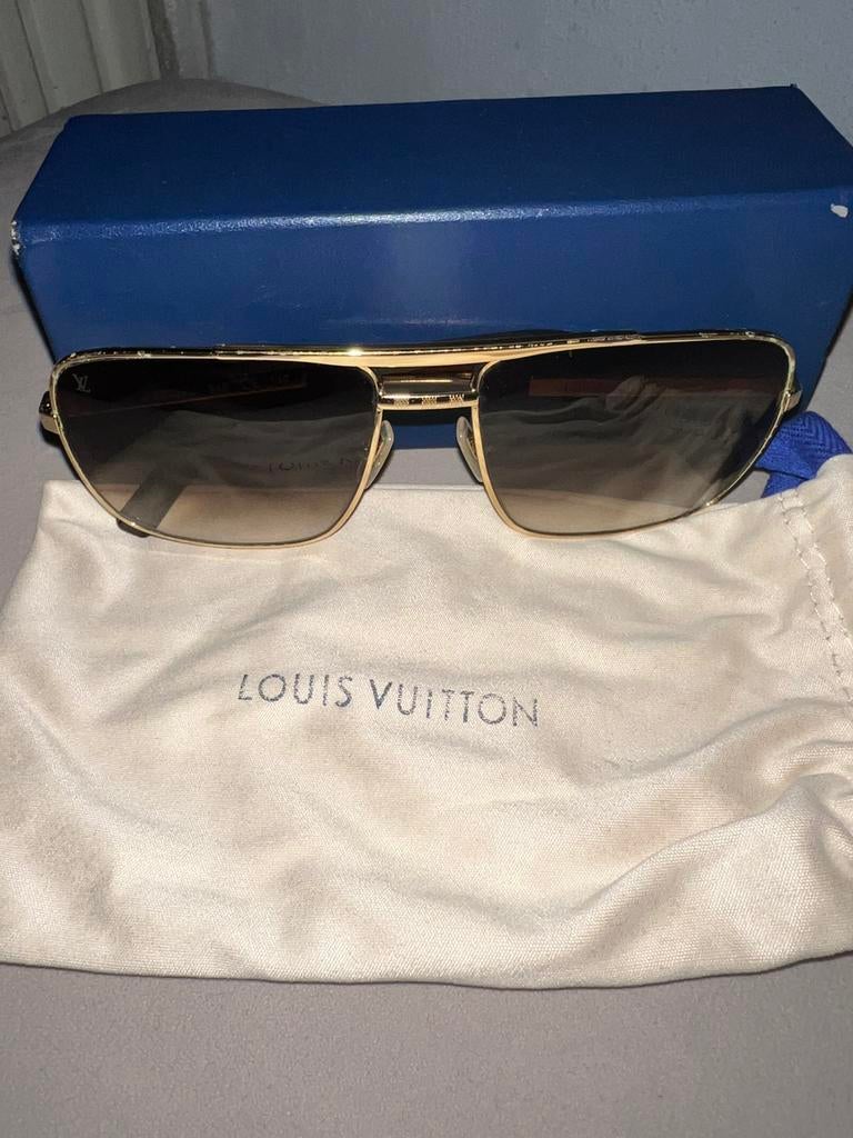 Louis Vuitton zonnenbril, Gebruikt, Zonnebril, Bruin, Ophalen